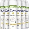 Dove Invisible Dry Anti-transpirant Deodorant - 6 X 75 Ml - Voordeelverpakking