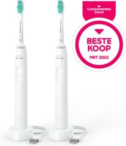 Philips Sonicare Series 3100 HX3675/13 - Elektrische Tandenborstel - Wit - Duopack -Verzorgings Producten Winkel 1038x1200 1