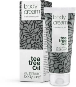 Australian Bodycare Body Cream 100 Ml - Intensieve Vochtinbrengende Crème Voor Zeer Droge & Beschadigde Huid - Met Actieve Ingrediënten Tea Tree Om De Natuurlijke Bacterieflora In Balans Te Houden En Toverhazelaar Voor Hydratatie Van De Huid