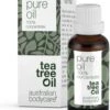 Australian Bodycare Pure Tea Tree Olie 30 Ml - 100% Puur Natuurlijke Tea Tree Olie Uit Australië Tegen Huidproblemen - Houdt De Goede Flora Op De Huid In Balans - Effectief Bij Jeugdpuistjes En Pukkeltjes
