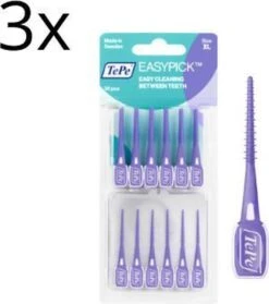 Tepe Easypick Paars XL - 3 X 36 Stuks - Voordeelverpakking -Verzorgings Producten Winkel 1063x1200 6