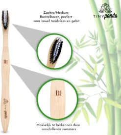 4+2 Bamboe Tandenborstels - Zero Waste - Vegan - Bamboo Toothbrushes -Verzorgings Producten Winkel 1077x1200 5