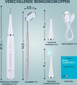 Merkloos Tandsteen Verwijderaar Elektrisch – Tandenborstel Opzetstukken - Tandarts Spiegel - 5 Standen -Wit 18 Merkloos Tandsteen Verwijderaar Elektrisch – Tandenborstel Opzetstukken - Tandarts Spiegel - 5 Standen -Wit -Verzorgings Producten Winkel 1086x1200 4