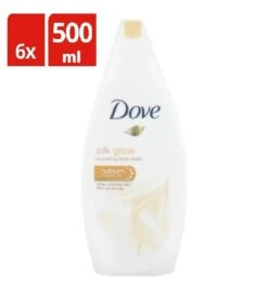 Dove Silk Douchegel - 6 X 500ml - Voordeelverpakking -Verzorgings Producten Winkel 1090x1200 2
