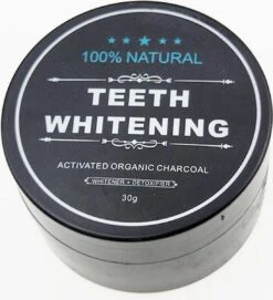 Merkloos Natural Teeth Whitening - Activated Organic Charcoal 30g/ Tanden Bleken /100% Natuurlijk Poeder / -Verzorgings Producten Winkel 1094x1200 4