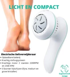 Forgoods Elektrische Eelt Verwijderaar Met Stofzuigsysteem - Eeltverwijderaar - USB Oplaadbaar - Krachtigste Motor Op De Markt - IPX7 Waterbestendig - Voetvijl - Inclusief Adapter - Extra 2 Sets Vijlschijven - Model 2023 -Verzorgings Producten Winkel 1100x1200