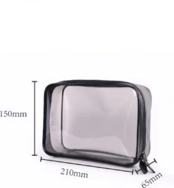 Somstyle 8-Delig Reisflesjes Set Transparant - Vliegtuig Handbagage - Toilettas Inclusief Potjes & Navulbare Flacons - Reisaccessoires - Wit -Verzorgings Producten Winkel 1104x1200 4