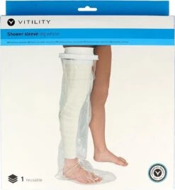 VITILITY Douchehoes Been Heel - Gipshoes - Gips En Verband Bescherming Tegen Vocht -Verzorgings Producten Winkel 1107x1200