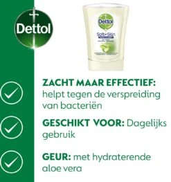 Dettol - Automatische Zeepdispenser No Touch & 3x250ml Handzeep No Touch Navulling - Aloe Vera 13 Dettol - Automatische Zeepdispenser No Touch & 3x250ml Handzeep No Touch Navulling - Aloe Vera -Verzorgings Producten Winkel 1125x1200 5