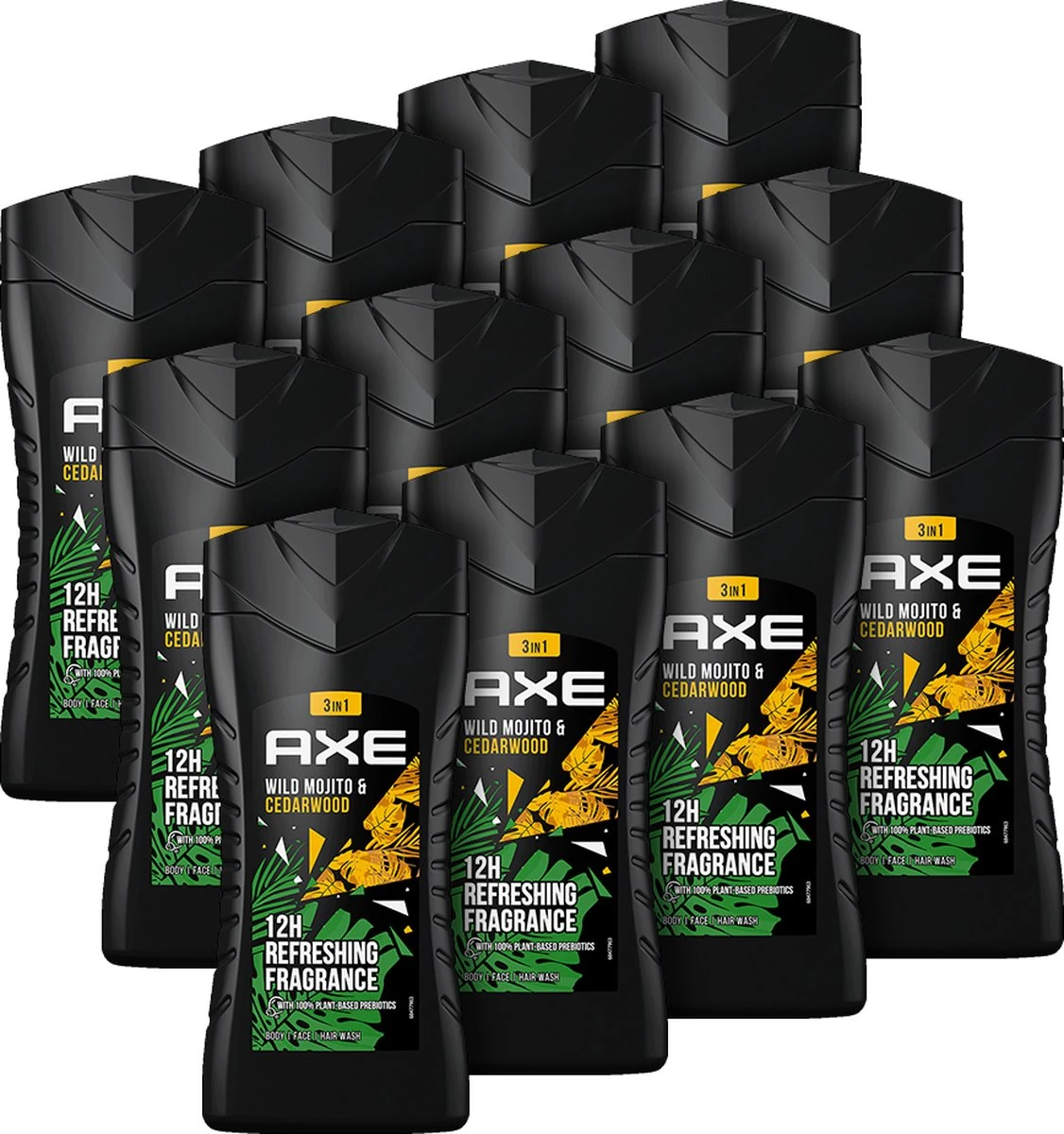 Axe Green Mojito & Cedarwood Douchegel - 6 X 250 Ml - Voordeelverpakking 1 Axe Green Mojito & Cedarwood Douchegel - 6 X 250 Ml - Voordeelverpakking