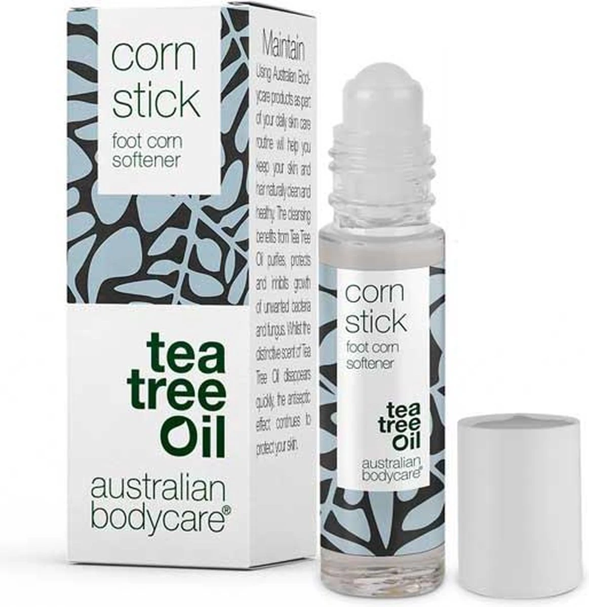 Australian Bodycare Corn Stick 9 Ml - Anti-likdoorn Roller Die De Huid Verzacht En Verzorgt Met Tea Tree Olie - Eerste Hulp Bij Eksterogen En Likdoorns Met Roll-on Voor Eenvoudige Applicatie - Salicylzuur Lost De Eelt Op En Verzacht Likdoorns 1 Australian Bodycare Corn Stick 9 Ml - Anti-likdoorn Roller Die De Huid Verzacht En Verzorgt Met Tea Tree Olie - Eerste Hulp Bij Eksterogen En Likdoorns Met Roll-on Voor Eenvoudige Applicatie - Salicylzuur Lost De Eelt Op En Verzacht Likdoorns