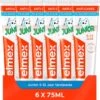 Elmex Junior 5-12 Jaar Kindertandpasta 6 X 75ml - Voordeelverpakking