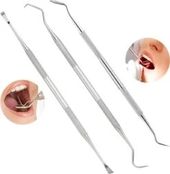 Newide Professionele Tandarts Set Met Luxe Etui – Tandsteen Verwijderaar – RVS Tandarts Setje – Tandenstokers – Tandartshaakje – Tand Verzorging Gereedschap Set – Tandplak Verwijderaar -Verzorgings Producten Winkel 1177x1200 6