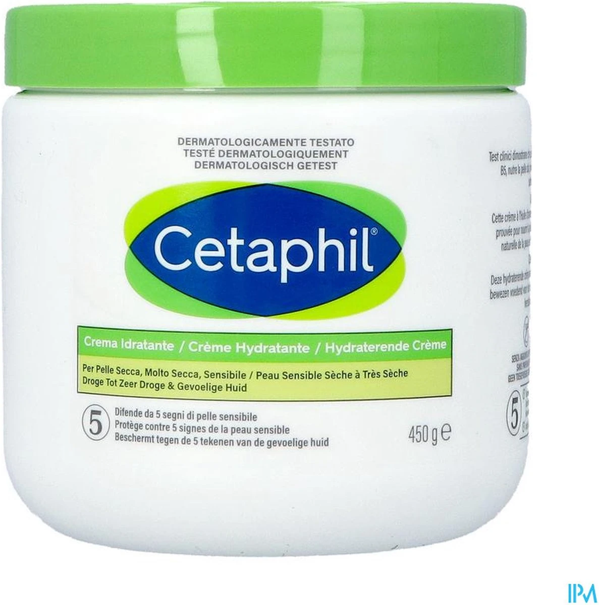 Cetaphil Hydraterende Crème - Vochtinbrengende Crème Gezicht & Lichaam 450GR 7 Cetaphil Hydraterende Crème - Vochtinbrengende Crème Gezicht & Lichaam 450GR - Afbeelding 7