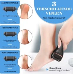 Elektrische Eeltverwijderaar INCL. Mani En Pedicure Set - Voetvijl - Eeltvijl - Eelt Verwijderaar -Oplaadbaar -Verzorgings Producten Winkel 1191x1200