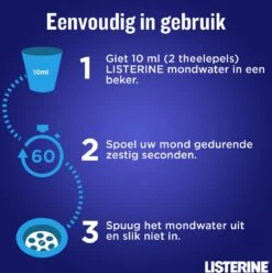 LISTERINE Nightly Reset Milde Smaak, Mondspoeling Met RAPID-FUSHION -technologie Voor Gebruik Tijdens De Nacht, Hermineraliseert Het Tandglazuur, 3 X 400 Ml -Verzorgings Producten Winkel 1194x1200 6