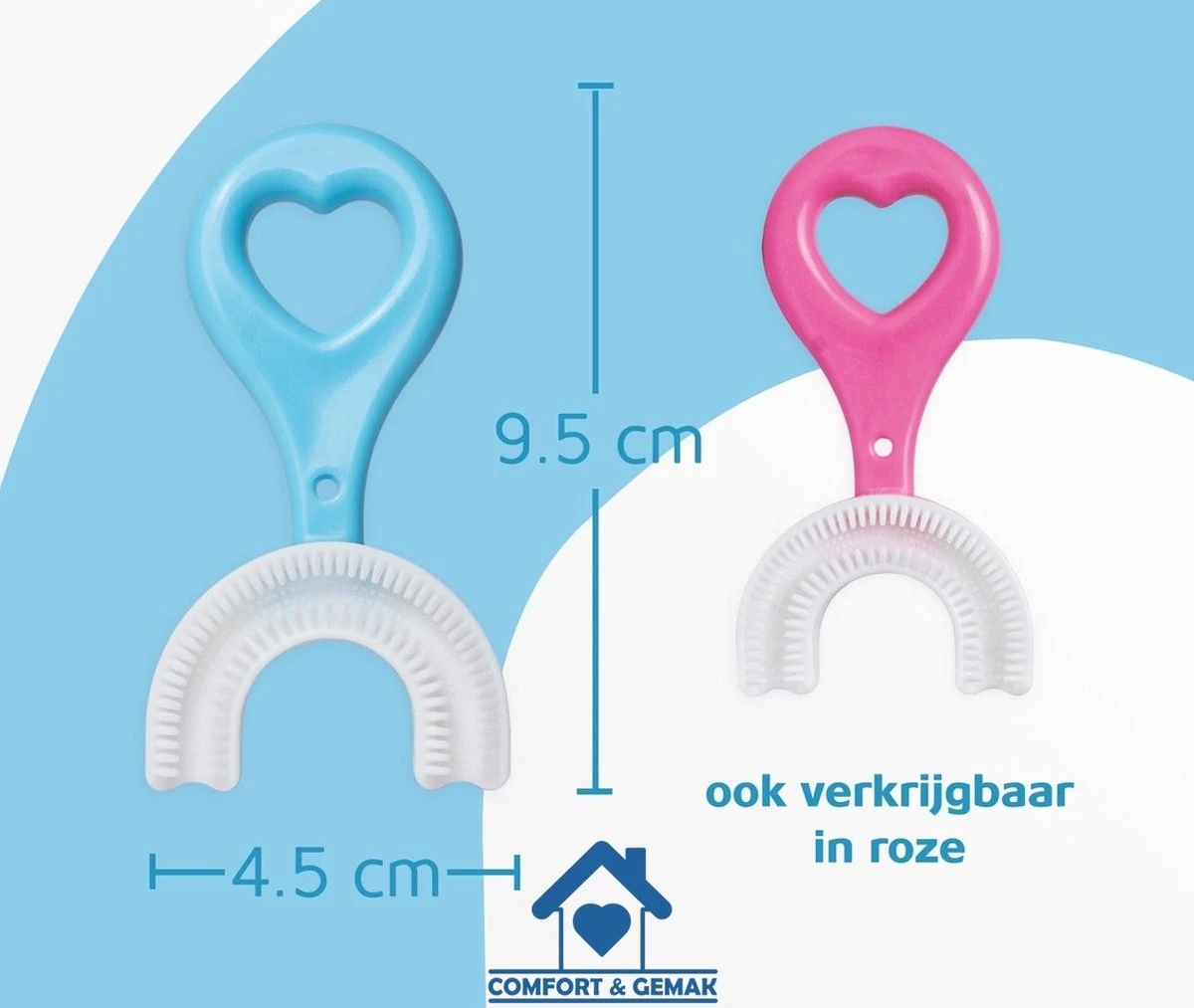 Tandenborstel Voor Baby En Kind - Eenvoudig, Hygiënisch En De Oplossing Voor Tandenpoetsen Bij Kinderen - BPA Vrij – BLAUW 6 Tandenborstel Voor Baby En Kind - Eenvoudig, Hygiënisch En De Oplossing Voor Tandenpoetsen Bij Kinderen - BPA Vrij – BLAUW - Afbeelding 6
