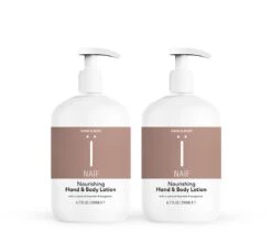 Naïf Verzorgende Handlotion - Plasticvrij - Handverzorging - 2 X 340ml - Met Natuurlijke Ingrediënten