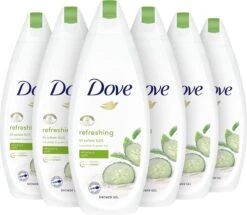Dove Douchegel Go Fresh Refreshing - 6 X 250 Ml - Voordeelverpakking