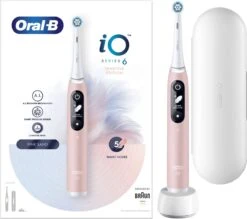 Oral B Oral-B IO 6 - Elektrische Tandenborstel - Roze -Verzorgings Producten Winkel 1200x1063 10