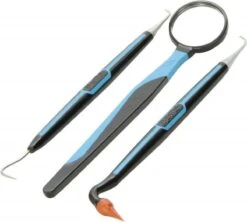 Dentek Tandartshaakje - Inclusief Mondspiegel En Tandvleesmassager