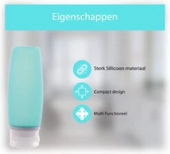 STARMAN Reisflesjes Set - Siliconen - Reisflacons - Handbagage - 100ml - 4 Stuks -Verzorgings Producten Winkel 1200x1086 2