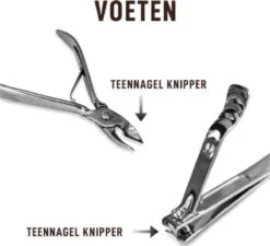 Merkloos 10-Delige Manicureset - Pedicure Set - Nagelverzorging Kit - Nagelvijl - Nagelknipper - Opbergetui - Reisset - Nageltang - Voetverzorging -Verzorgings Producten Winkel 1200x1092