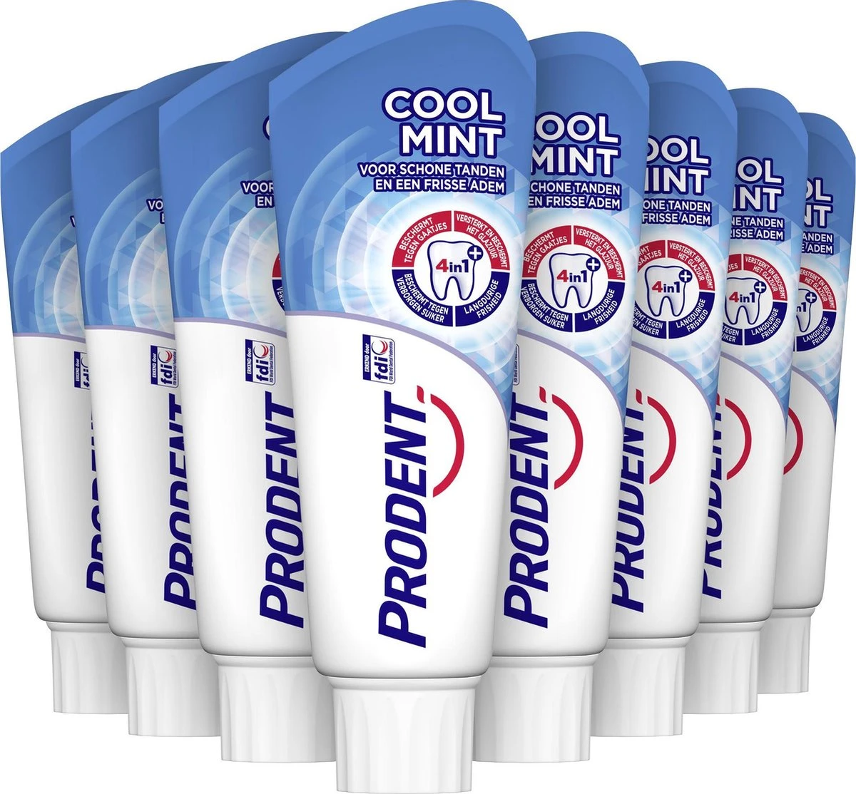 Prodent Cool Mint Tandpasta - 12 X 75 Ml - Voordeelverpakking 1 Prodent Cool Mint Tandpasta - 12 X 75 Ml - Voordeelverpakking