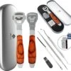 Pedicureset Professioneel - Pedicure Eeltmesjes - Eelt Verwijderaar Pedicure Set - Eeltverwijderaar Voetvijl - Eeltschraper - Eeltschaaf - Eeltrasp