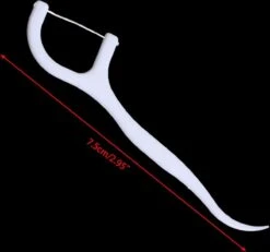 Merkloos Tanden Flosser - 50 Stuks – Tandenstoker Flosser - Wit -Verzorgings Producten Winkel 1200x1122 6