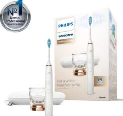 Philips Sonicare DiamondClean 9000 HX9911/94 - Luxe Elektrische Tandenborstel - Wit En Rosé Goud -Verzorgings Producten Winkel 1200x1131 1
