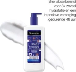 Neutrogena Deep Moisture Snel Absorberende Bodylotion, Noorse Formule, Bodycrème, Droge Huid, 2 X 400 Ml -Verzorgings Producten Winkel 1200x1138 1