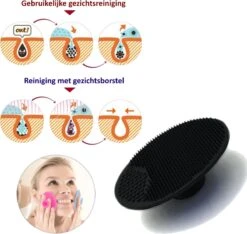 Blubs® – Badborstel – Dry Brush – Rug Scrubber – Lichaamsborstel – Rugborstel Douche Met Steel – Huidborstel – Doucheborstel – Bad- & Doucheaccessoires – Badborstel Met Steel – Doucheborstel Rugborstel – Siliconen Borstel – Massage – Cyaan -Verzorgings Producten Winkel 1200x1139 6