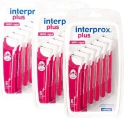 3x Interprox Plus Mini Conical 2-4 Mm Rood Blister à 6 Ragers -Verzorgings Producten Winkel 1200x1144 5