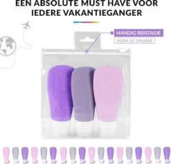Navulbare Reisflesjes Set – Silicone Reisflacons Handbagage – 3 Stuks 6 Navulbare Reisflesjes Set – Silicone Reisflacons Handbagage – 3 Stuks -Verzorgings Producten Winkel 1200x1149 3