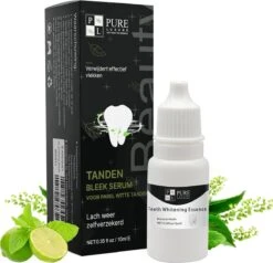 Teeth Whitening Serum Met 10 Wattenstaafjes - Tandenbleker - Teeth Whitening Strips - Tanden Witten - Tandenblekers - Witte Tanden - 10ml - Valentijnsdag Cadeau