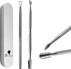 BenjaBeauty Bokkepootje Nagels - Schraper - Cuticle Pusher - Bokkenpootje Nagels - Cuticle Remover - Pedicure - Manicure