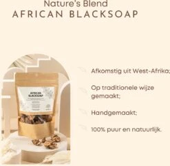 Nature's Blend African Black Soap - Zeep Puur - Biologisch - 100 Gram 8 Nature's Blend African Black Soap - Zeep Puur - Biologisch - 100 Gram -Verzorgings Producten Winkel 1200x1168 2