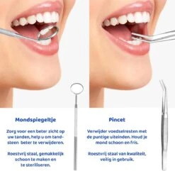 ExCorn Elektrische Tandsteen Verwijderaar - Inclusief 6-delig Tandartsset - 3 Standen - Elektrisch Tandplak Verwijderen - Tanden Polijsten 17 ExCorn Elektrische Tandsteen Verwijderaar - Inclusief 6-delig Tandartsset - 3 Standen - Elektrisch Tandplak Verwijderen - Tanden Polijsten -Verzorgings Producten Winkel 1200x1171 14