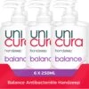 Unicura Balans Antibacteriële Vloeibare Handzeep - 6 X 250 Ml - Voordeelverpakking