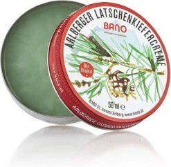 Bano Latschenkiefer | Originele Latschenkiefer Zalf | Bruiningsolie | Mountain Pine | Latschenkiefer Salbe | Skilerarenvet |Tiroler Latschenkiefer | Arlberger Latschenkiefer | 50 Ml | Creme -Verzorgings Producten Winkel 1200x1175 2