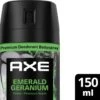 AXE Fine Fragrance Collection Emerald Geranium Premium Deodorant Bodyspray 150 Ml