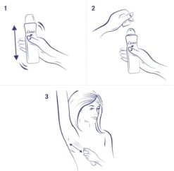 Dove Original Anti-transpirant Spray Vrouw - 6 X 150 Ml - Voordeelverpakking -Verzorgings Producten Winkel 1200x1178 9