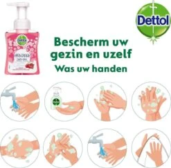 Dettol - Handzeep - Zachte Mousse - Antibacterieel - Roos & Kersenbloesem - 6 X 250 Ml 17 Dettol - Handzeep - Zachte Mousse - Antibacterieel - Roos & Kersenbloesem - 6 X 250 Ml -Verzorgings Producten Winkel 1200x1180 3