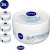 NIVEA Soft - 3 X 300 Ml - Bodycrème