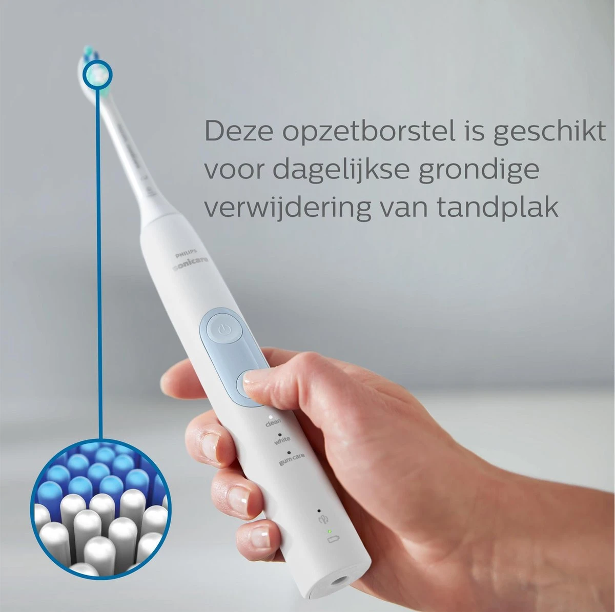 Philips Sonicare C2 Optimal Plaque Defence HX9022/10 - Opzetborstels - 2 Stuks 5 Philips Sonicare C2 Optimal Plaque Defence HX9022/10 - Opzetborstels - 2 Stuks - Afbeelding 5