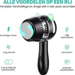 Vulpes BeautyCare® Elektrische Eelt Verwijderaar Pro – Stofzuigfunctie – 3 Snelheden – Inclusief 3 Vijlschijven & Borstel - USB-Oplaadbaar 15 Vulpes BeautyCare® Elektrische Eelt Verwijderaar Pro – Stofzuigfunctie – 3 Snelheden – Inclusief 3 Vijlschijven & Borstel - USB-Oplaadbaar -Verzorgings Producten Winkel 1200x1194 2