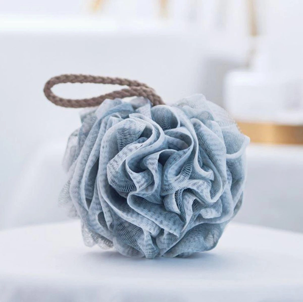 Douche Spons - Bad Spons - Massage Spons - Scrubbing Spons - Douchespons - Set Van 4 Stuks 3 Douche Spons - Bad Spons - Massage Spons - Scrubbing Spons - Douchespons - Set Van 4 Stuks - Afbeelding 3