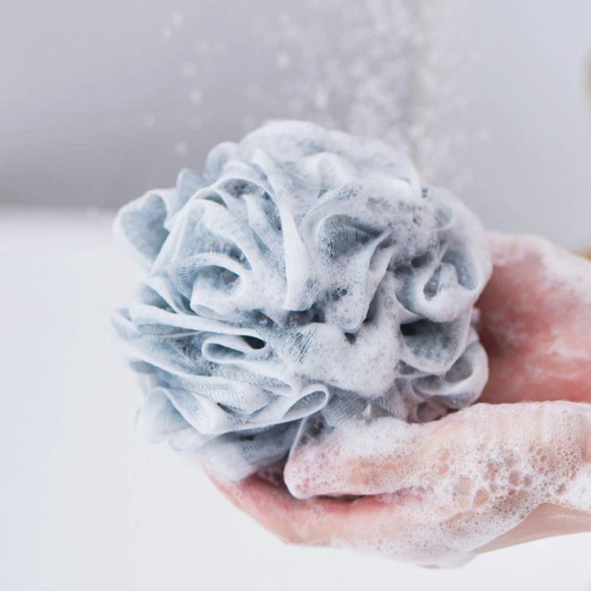 Douche Spons - Bad Spons - Massage Spons - Scrubbing Spons - Douchespons - Set Van 4 Stuks 4 Douche Spons - Bad Spons - Massage Spons - Scrubbing Spons - Douchespons - Set Van 4 Stuks - Afbeelding 4