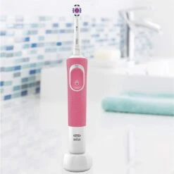 Oral B Oral-B Vitality 100 Roze CrossAction - Elektrische Tandenborstel - Powered By Braun -Verzorgings Producten Winkel 1200x1198 60